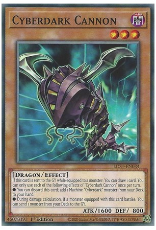 Cyberdark Cannon - LDS1-EN034 - Common