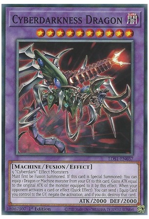 Cyberdarkness Dragon - LDS1-EN037 - Common