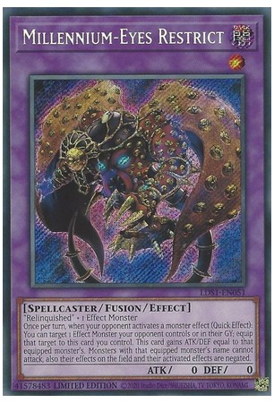 Millennium-Eyes Restrict - LDS1-EN051 - Secret Rare