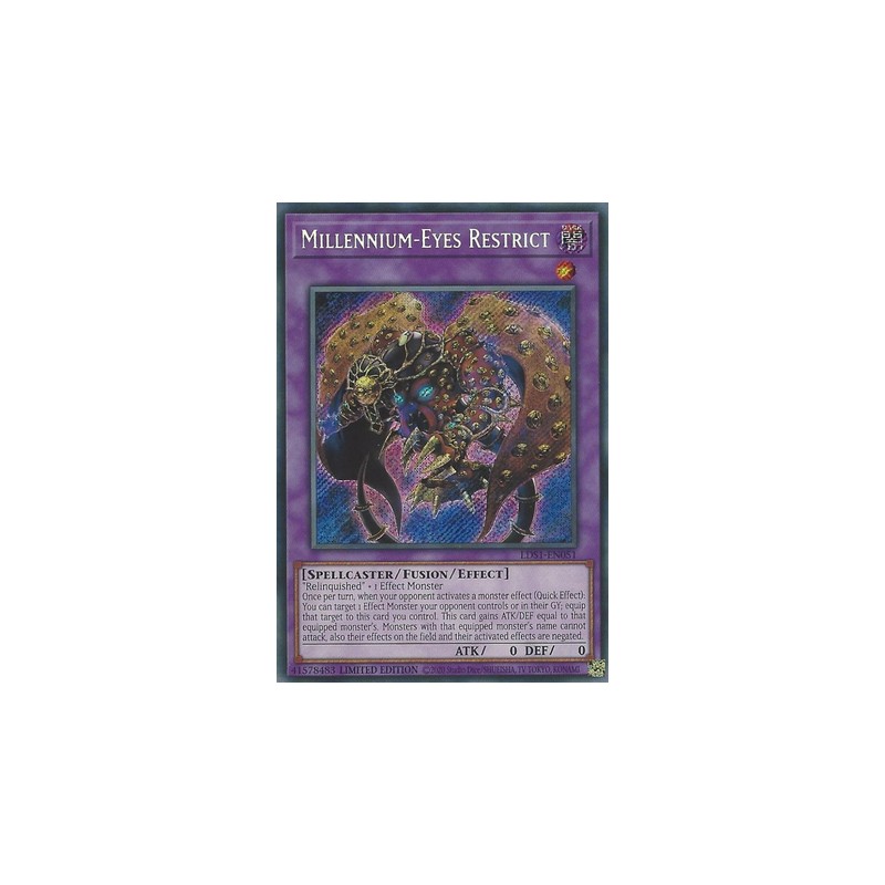 Millennium-Eyes Restrict - LDS1-EN051 - Secret Rare - Duelshop