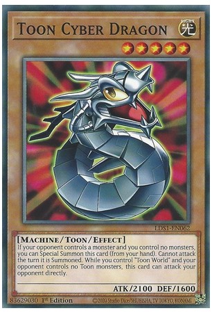 Toon Cyber Dragon - LDS1-EN062 - Common