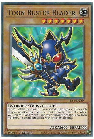 Toon Buster Blader - LDS1-EN065 - Common