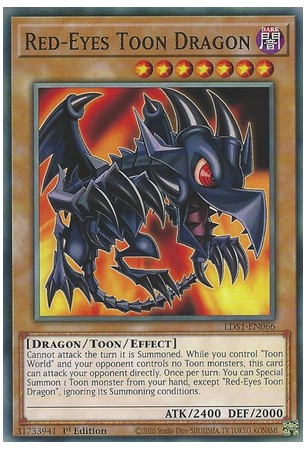 Red-Eyes Toon Dragon - LDS1-EN066 - Common