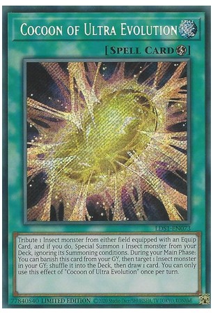 Cocoon of Ultra Evolution - LDS1-EN073 - Secret Rare