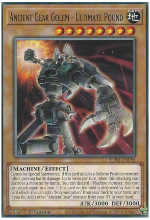 Ancient Gear Golem - Ultimate Pound - LDS1-EN085 - Common