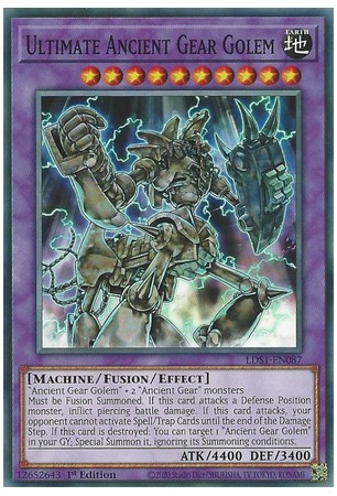 Ultimate Ancient Gear Golem - LDS1-EN087 - Common