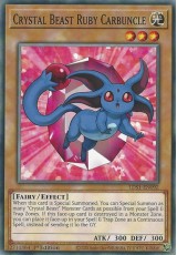 Crystal Beast Ruby Carbuncle - LDS1-EN092 - Common