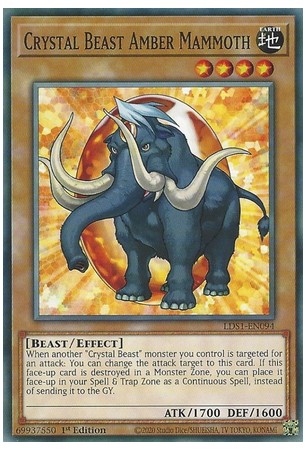 Crystal Beast Amber Mammoth - LDS1-EN094 - Common