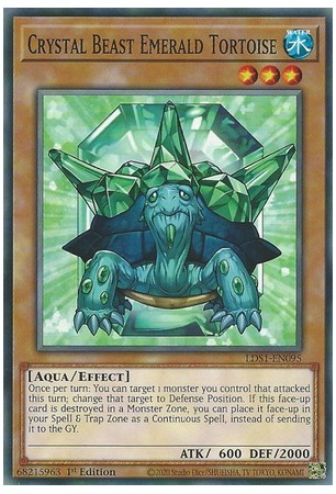 Crystal Beast Emerald Tortoise - LDS1-EN095 - Common