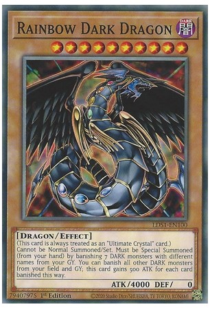 Rainbow Dark Dragon - LDS1-EN100 - Common