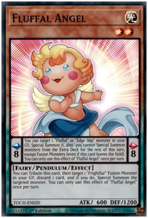 Fluffal Angel - TOCH-EN020 - Super Rare