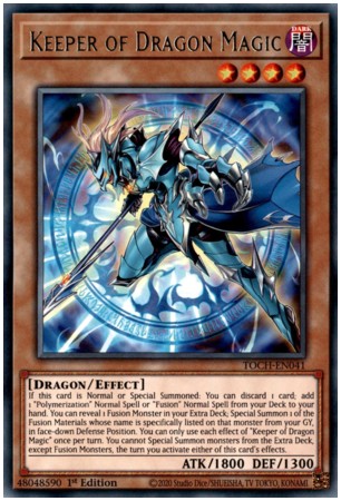 Keeper of Dragon Magic - TOCH-EN041 - Rare