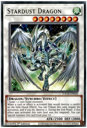 Stardust Dragon - TOCH-EN050 - Rare