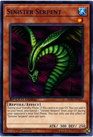 Sinister Serpent - SBAD-EN037 - Common