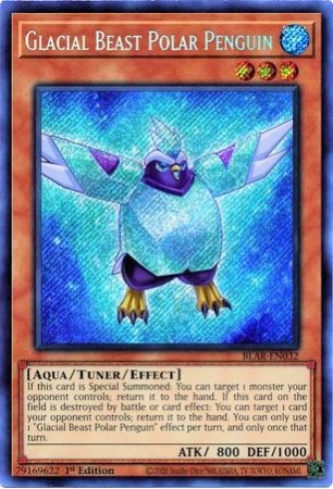 Glacial Beast Polar Penguin - BLAR-EN032 - Secret Rare