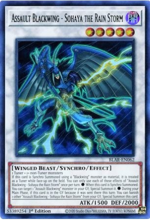 Assault Blackwing - Sohaya the Rain Storm - BLAR-EN062 - Ultra Rare