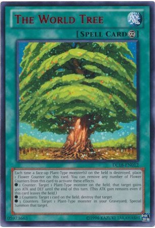 The World Tree (Blue) - DL18-EN012 - Rare