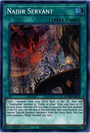 Nadir Servant - ROTD-EN052 - Secret Rare