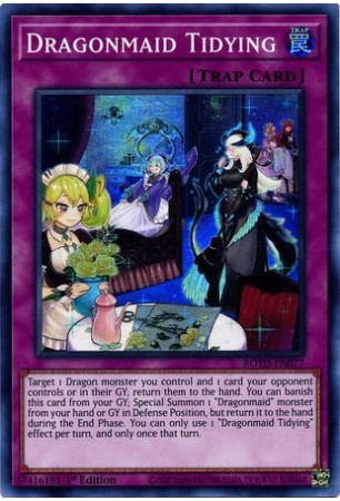 Dragonmaid Tidying - ROTD-EN077 - Super Rare