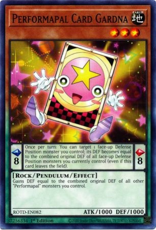 Performapal Card Gardna - ROTD-EN082 - Common