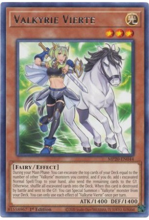 Valkyrie Vierte - MP20-EN044 - Rare