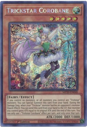 Trickstar Corobane - MP20-EN048 - Prismatic Secret Rare