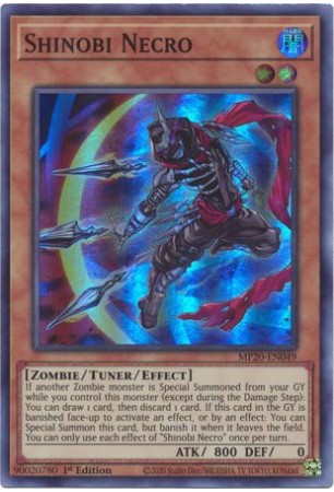 Shinobi Necro - MP20-EN049 - Super Rare