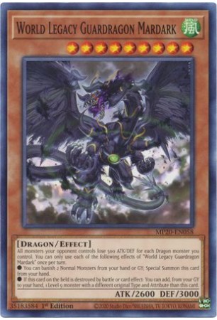 World Legacy Guardragon Mardark - MP20-EN058 - Common