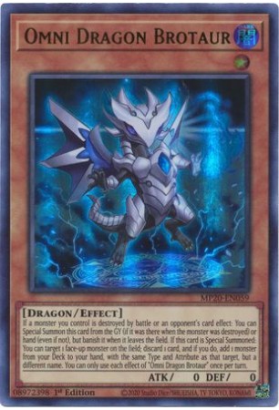 Omni Dragon Brotaur - MP20-EN059 - Ultra Rare