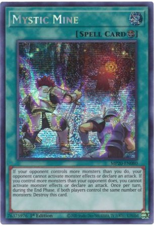 Mystic Mine - MP20-EN080 - Prismatic Secret Rare