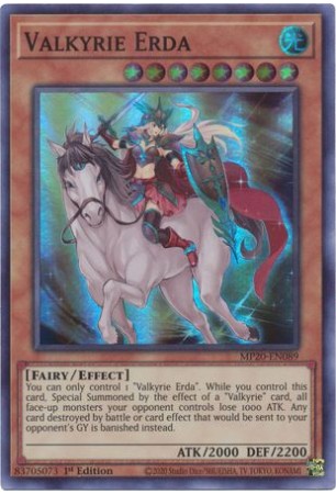 Valkyrie Erda - MP20-EN089 - Super Rare