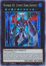 Number XX: Utopic Dark Infinity - MP20-EN094 - Super Rare