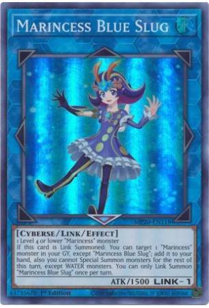 Marincess Blue Slug - MP20-EN118 - Super Rare