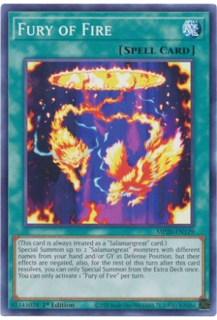 Fury of Fire - MP20-EN129 - Common