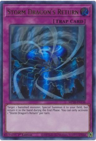 Storm Dragon's Return - MP20-EN138 - Ultra Rare