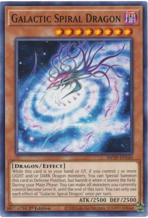 Galactic Spiral Dragon - MP20-EN160 - Common