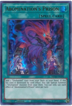 Abomination's Prison - MP20-EN182 - Ultra Rare