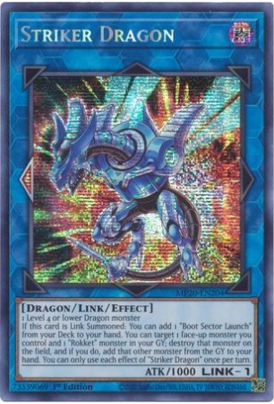 Striker Dragon - MP20-EN204 - Prismatic Secret Rare