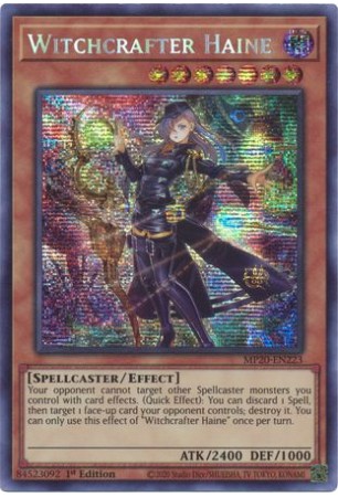 Witchcrafter Haine - MP20-EN223 - Prismatic Secret Rare