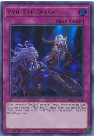 Evil Eye Defeat - MP20-EN242 - Ultra Rare