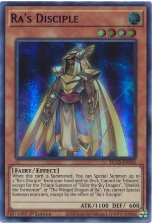 Ra's Disciple (Blue) - DLCS-EN026 - Ultra Rare