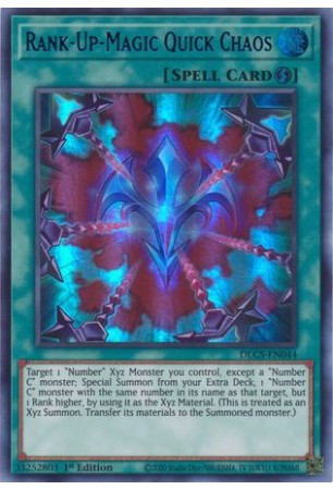 Rank-Up-Magic Quick Chaos (Blue) - DLCS-EN044 - Ultra Rare