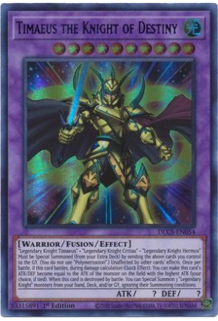 Timaeus the Knight of Destiny (Purple) - DLCS-EN054 - Ultra Rare