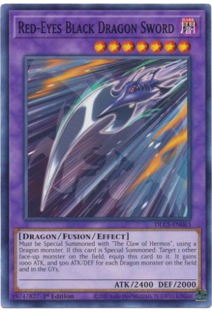 Red-Eyes Black Dragon Sword - DLCS-EN063 - Common