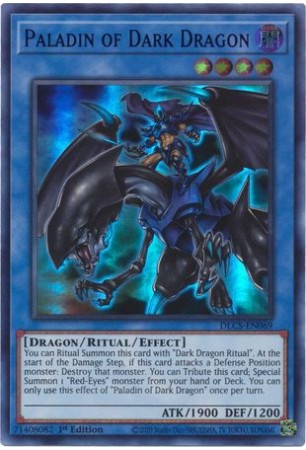 Paladin of Dark Dragon (Blue) - DLCS-EN069 - Ultra Rare - Duelshop