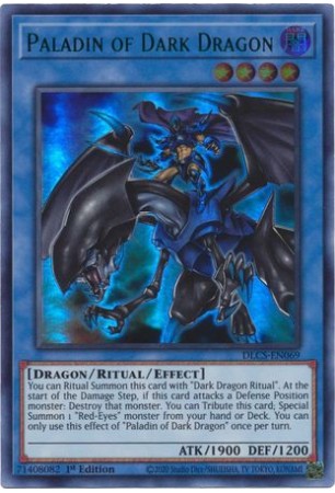 Paladin of Dark Dragon (Green) - DLCS-EN069 - Ultra Rare