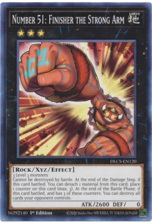 Number 51: Finisher the Strong Arm - DLCS-EN120 - Common