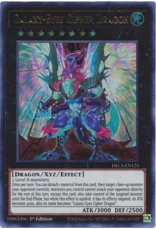 Galaxy-Eyes Cipher Dragon - DLCS-EN125 - Ultra Rare