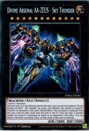 Divine Arsenal AA-ZEUS - Sky Thunder - PHRA-EN045 - Secret Rare