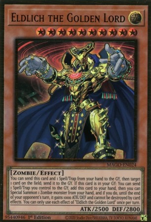 Eldlich the Golden Lord - MAGO-EN024 - Premium Gold Rare